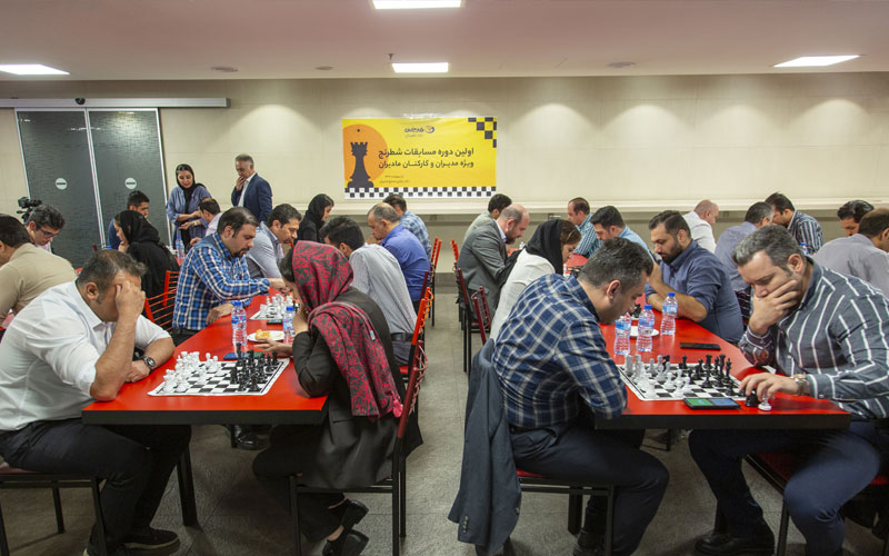 مسابقات شطرنج دفتر مرکزی مادیران
